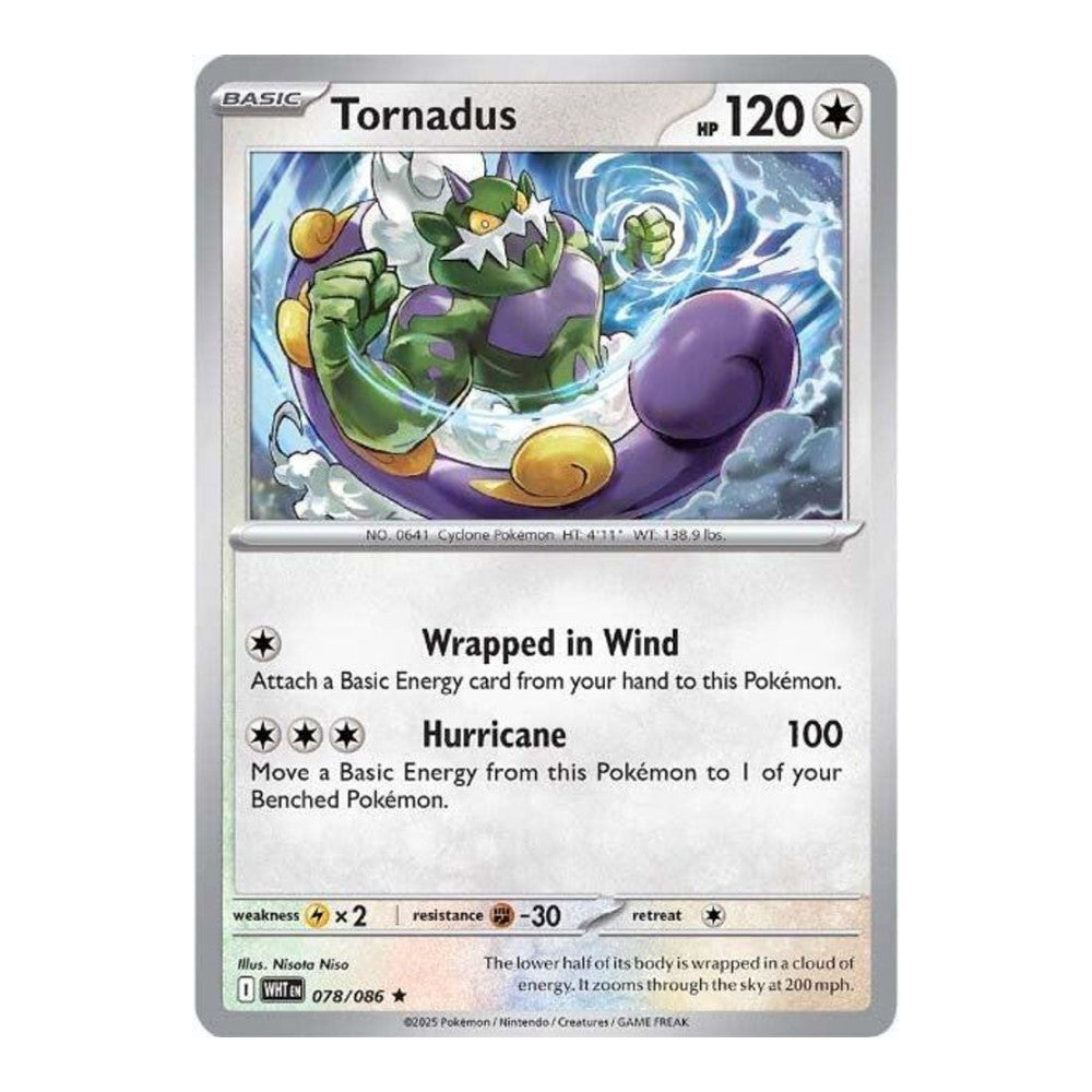 SV: White Flare (WHT) - Tornadus (#078/086) (Near Mint)