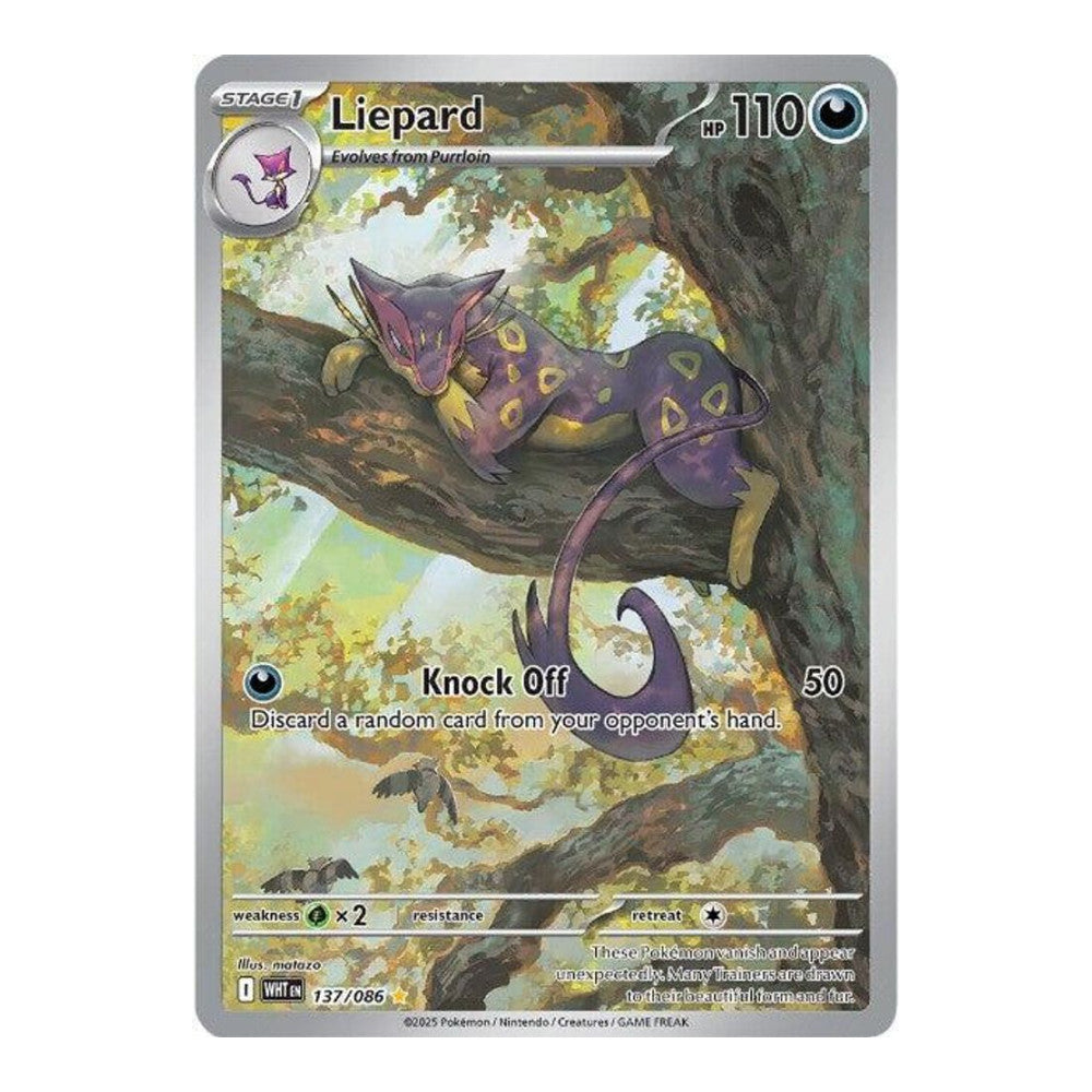 SV: White Flare (WHT) - Liepard 137 086 (#137/086) (Near Mint)
