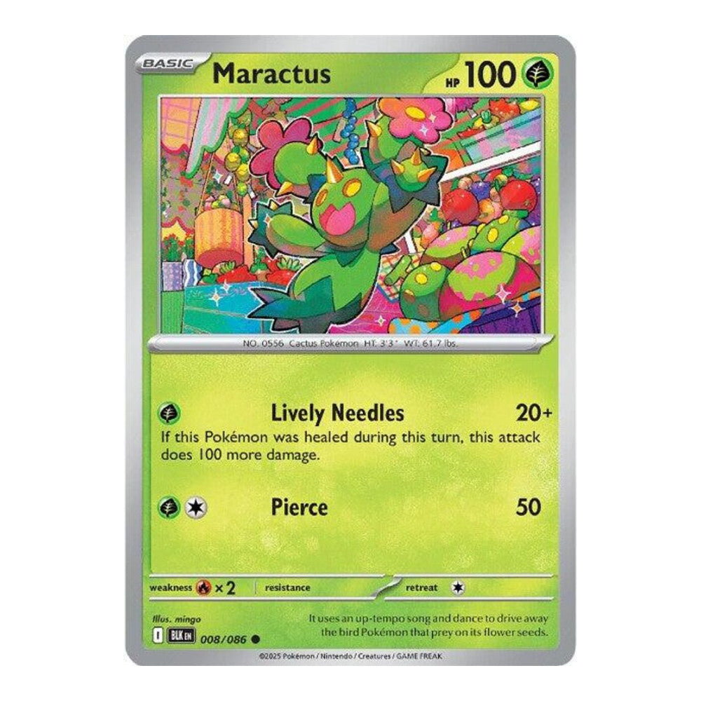 SV: Black Bolt (BLK) - Maractus (#008/086) (Near Mint)