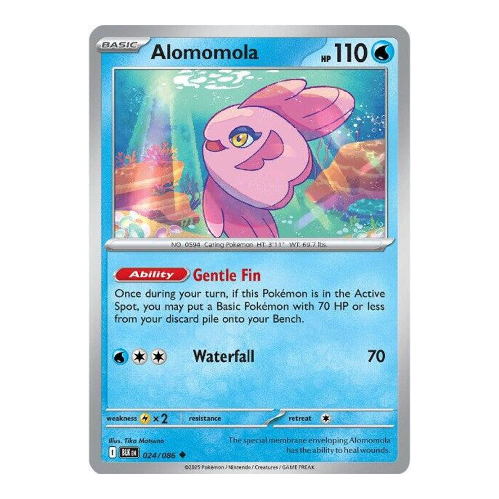 SV: Black Bolt (BLK) - Alomomola (#024/086) (Near Mint)
