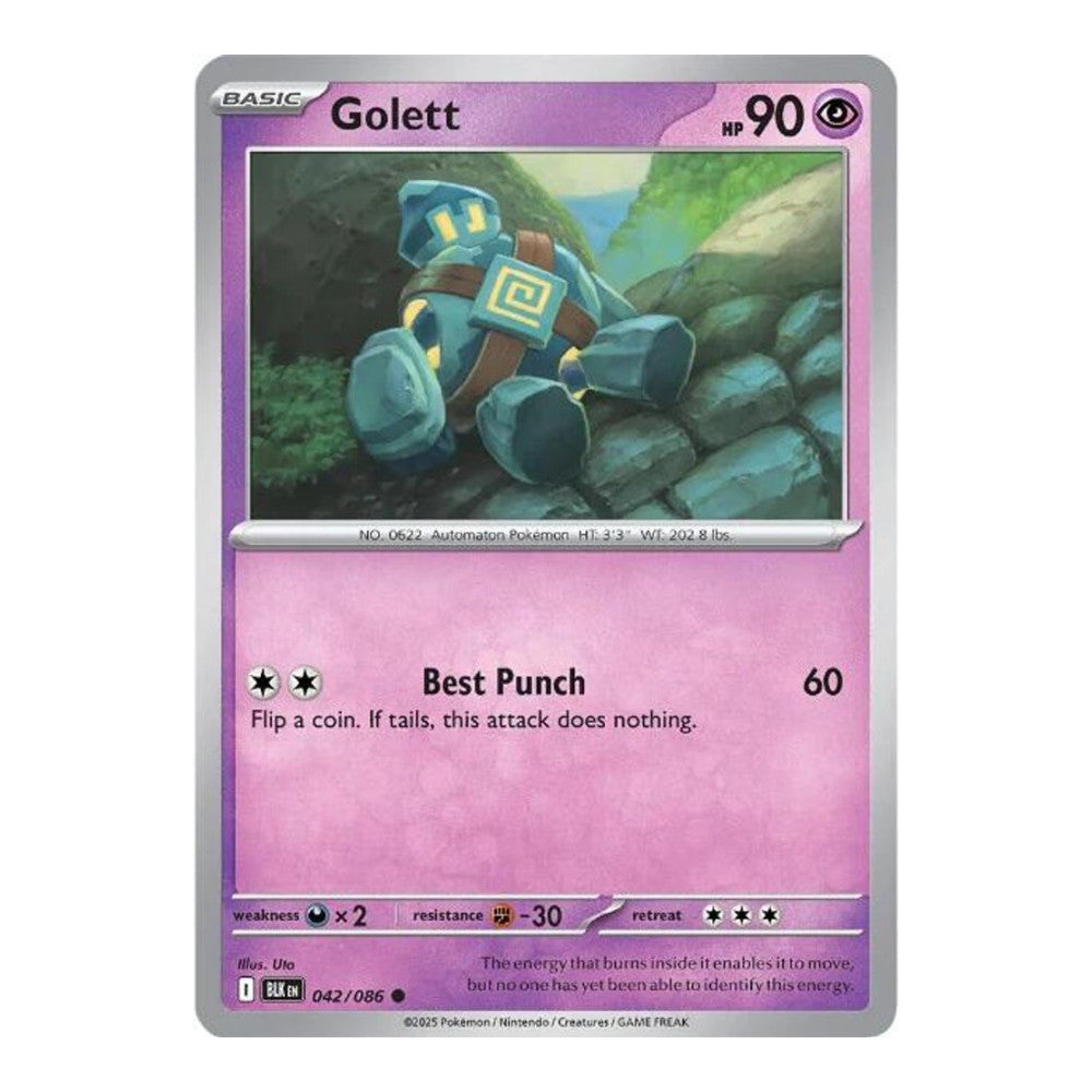 SV: Black Bolt (BLK) - Golett (#042/086) (Near Mint)