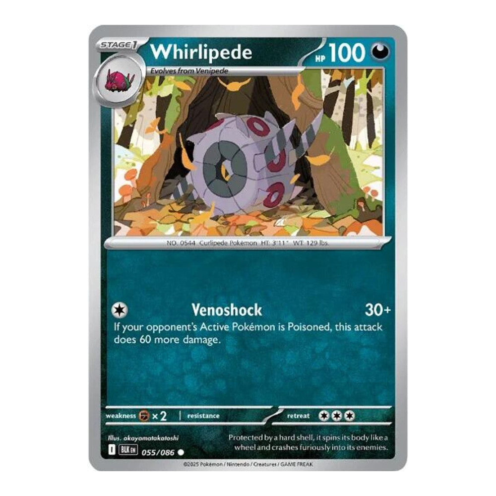 SV: Black Bolt (BLK) - Whirlipede (#055/086) (Near Mint)