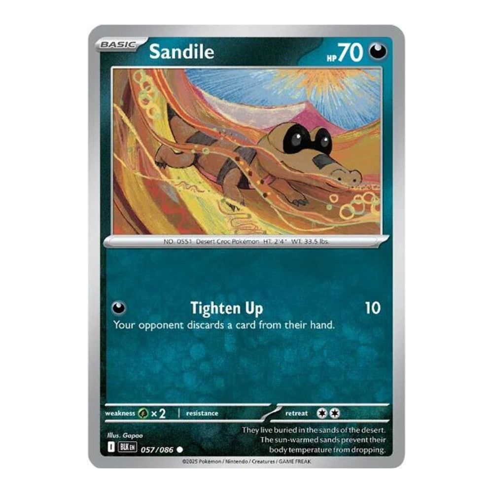 SV: Black Bolt (BLK) - Sandile (#057/086) (Near Mint)