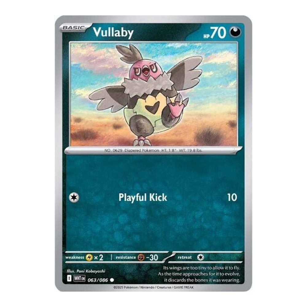SV: White Flare (WHT) - Vullaby (#063/086) (Near Mint)