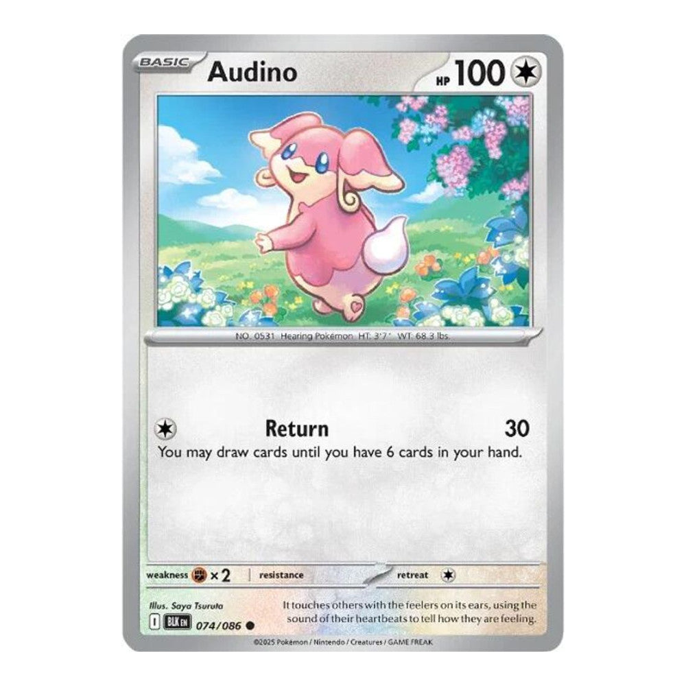 SV: Black Bolt (BLK) - Audino 074 086 (#074/086) (Near Mint)
