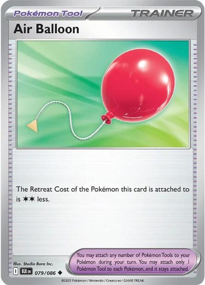 SV: Black Bolt (BLK) - Air Balloon (#079/086, Uncommon) ()