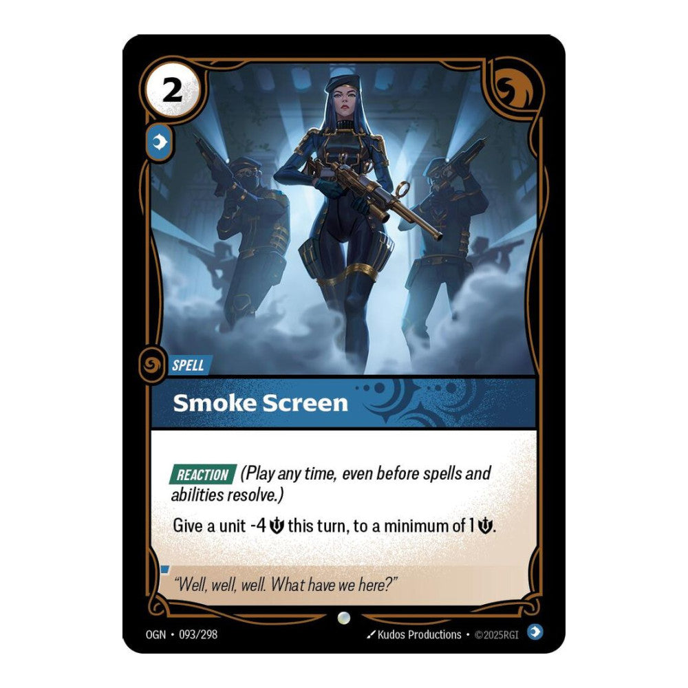 Origins (OGN) - Smoke Screen (#093/298) (Near Mint)