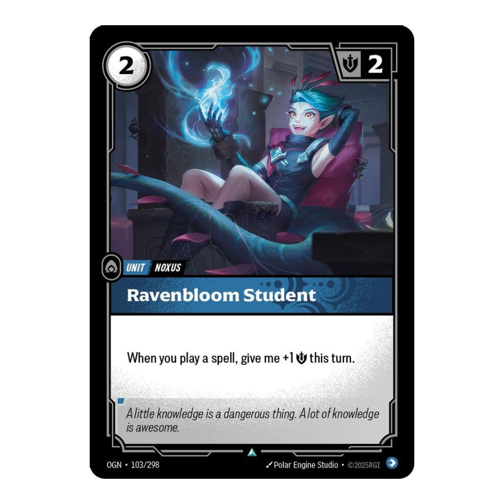 Origins (OGN) - Ravenbloom Student (#103/298) (Near Mint)