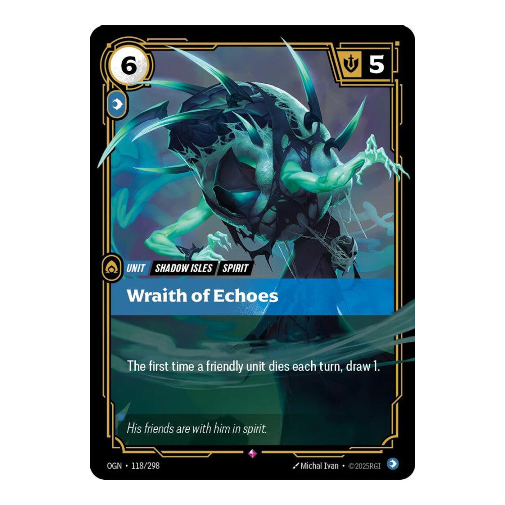 Origins (OGN) - Wraith of Echoes (#118/298) (Near Mint)
