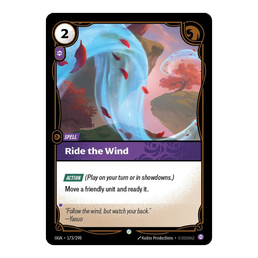 Origins (OGN) - Ride The Wind (#173/298) (Near Mint)
