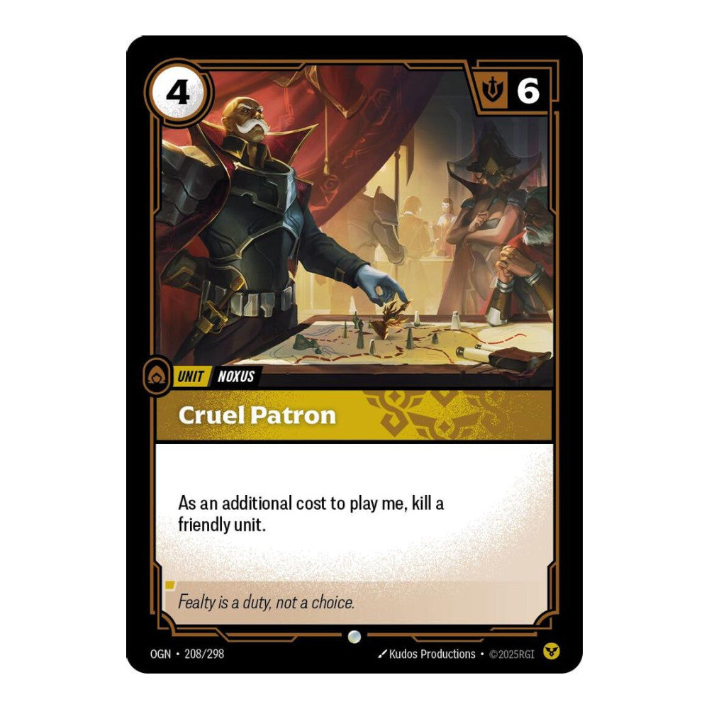 Origins (OGN) - Cruel Patron (#208/298) (Near Mint)