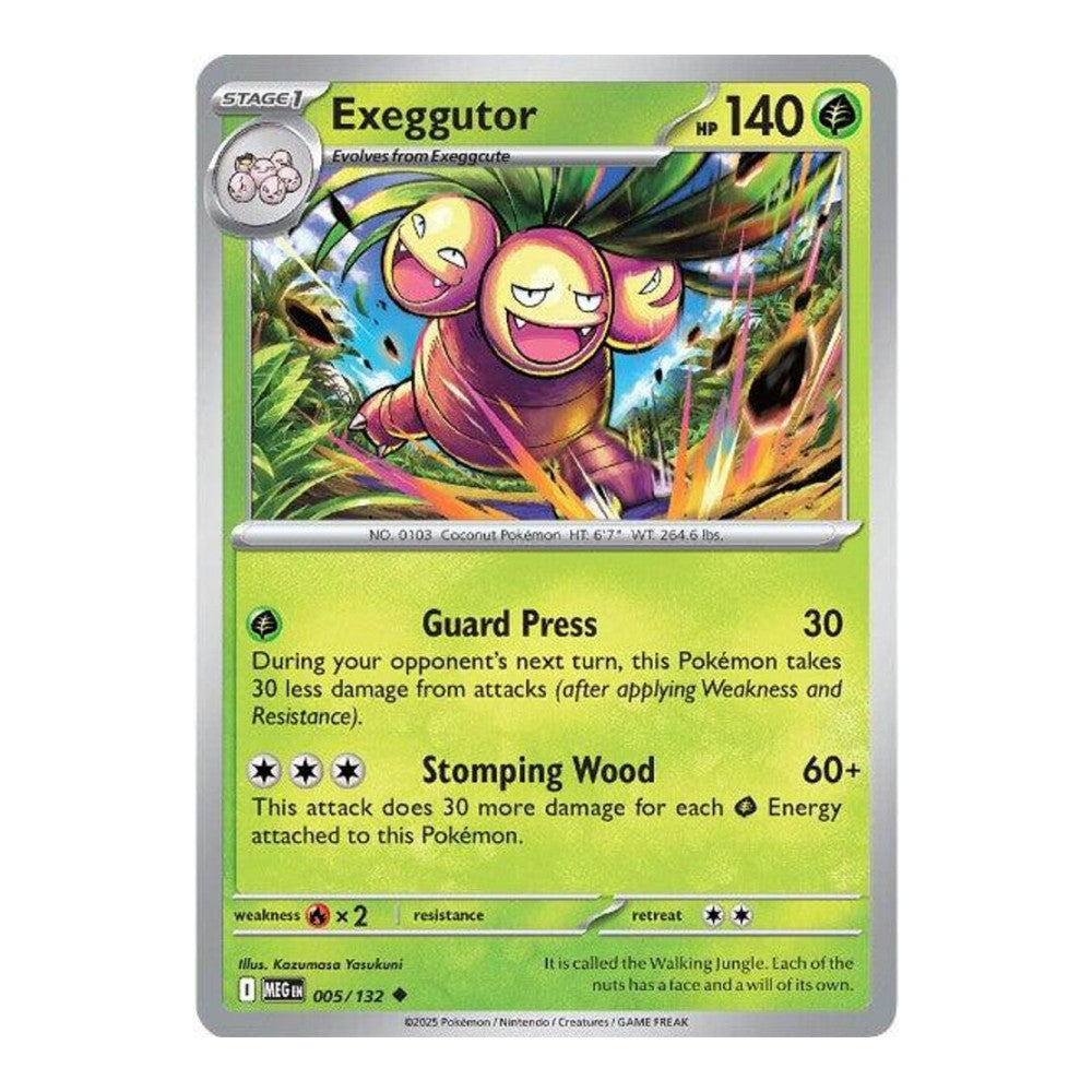 ME01: Mega Evolution (MEG) - Exeggutor - 005/132 (#005/132)