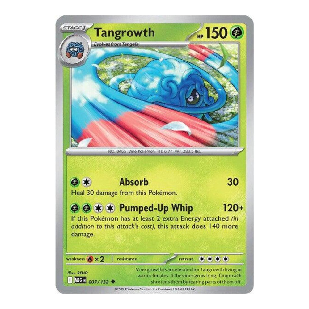 ME01: Mega Evolution (MEG) - Tangrowth (#007/132) (Near Mint)