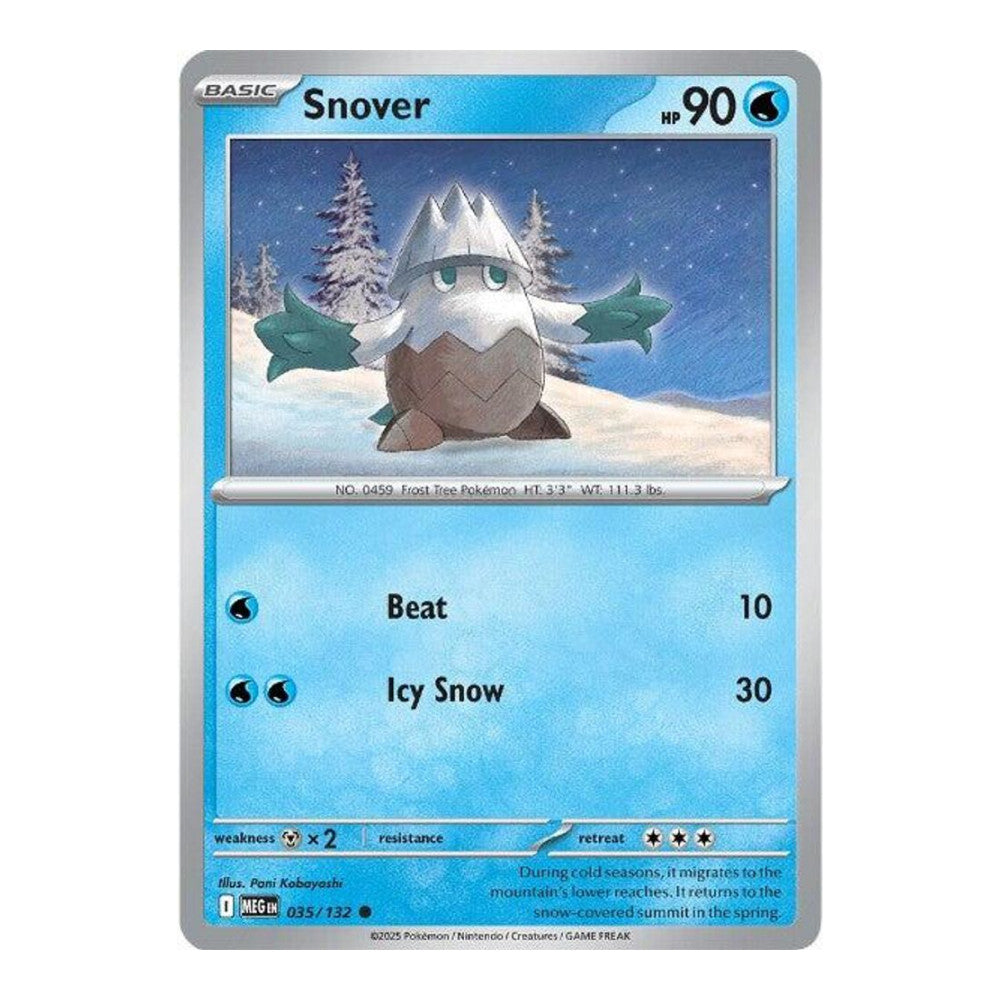 ME01: Mega Evolution (MEG) - Snover - 035/132 (#035/132)