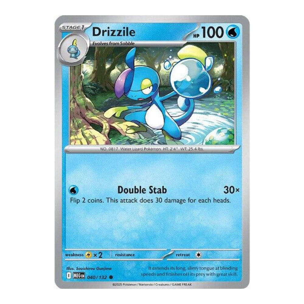 ME01: Mega Evolution (MEG) - Drizzile (#040/132) (Near Mint)