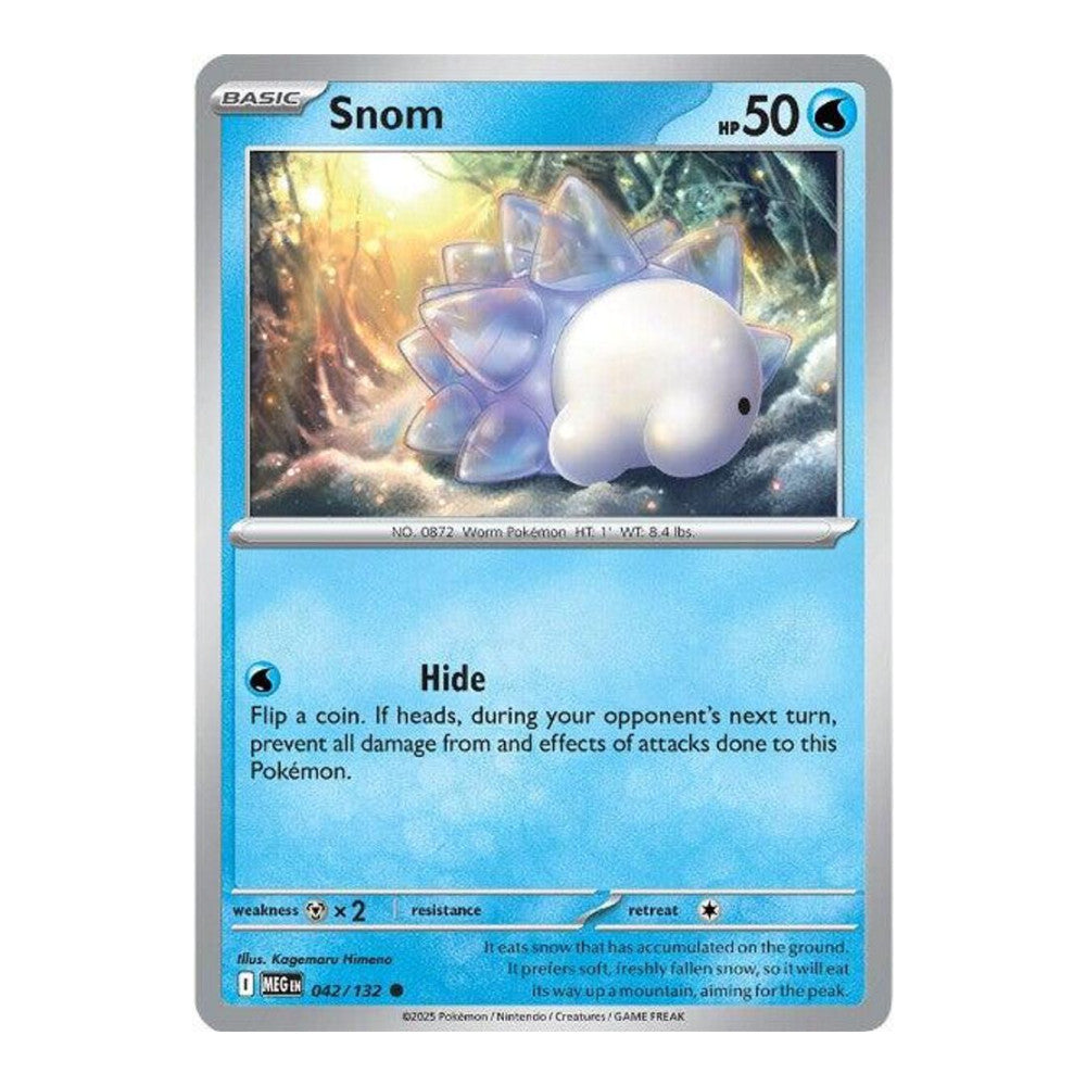 ME01: Mega Evolution (MEG) - Snom (#042/132) (Near Mint)