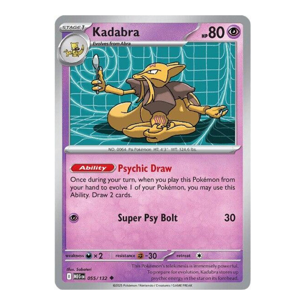 ME01: Mega Evolution (MEG) - Kadabra (#055/132) (Near Mint)