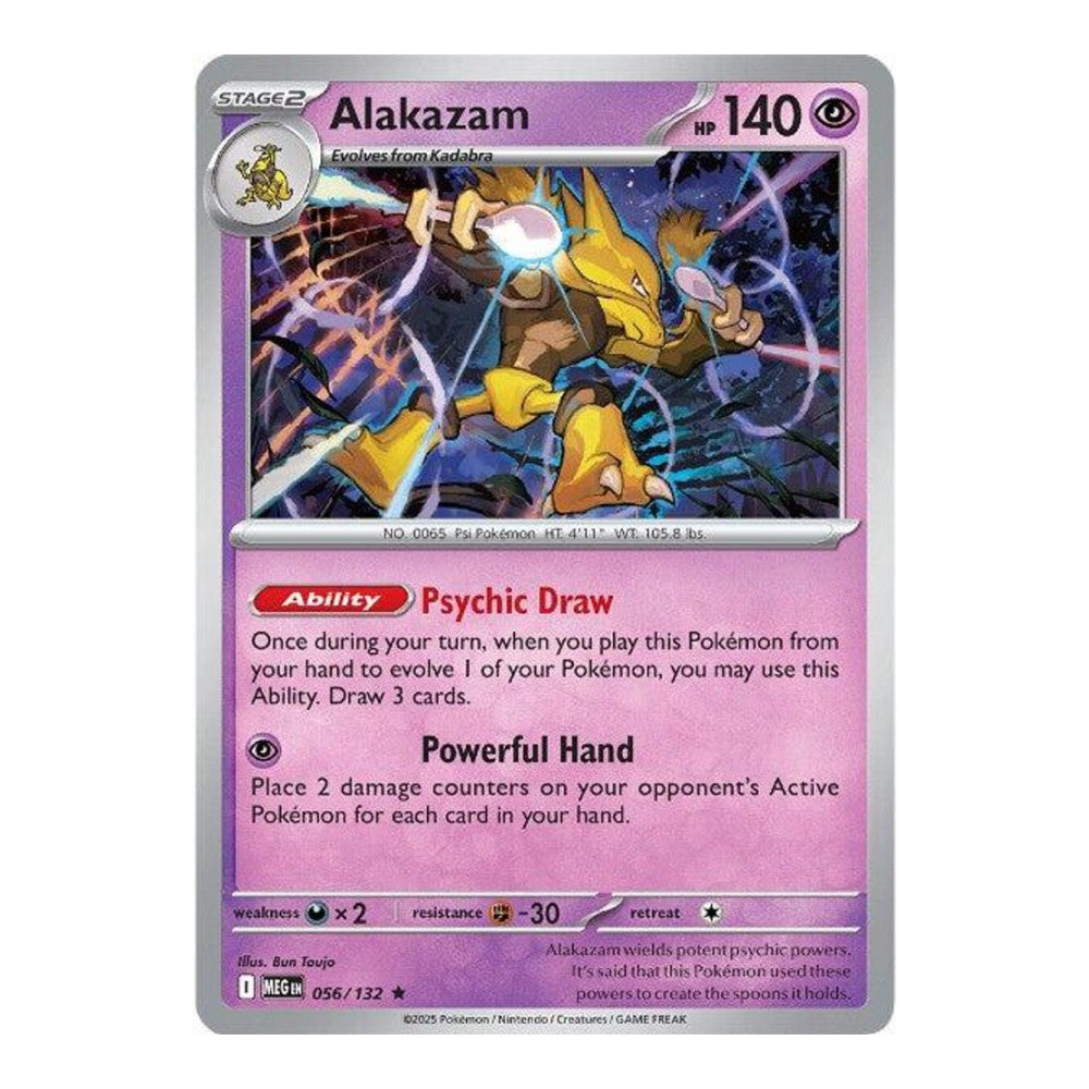 ME01: Mega Evolution (MEG) - Alakazam (#056/132) (Near Mint)