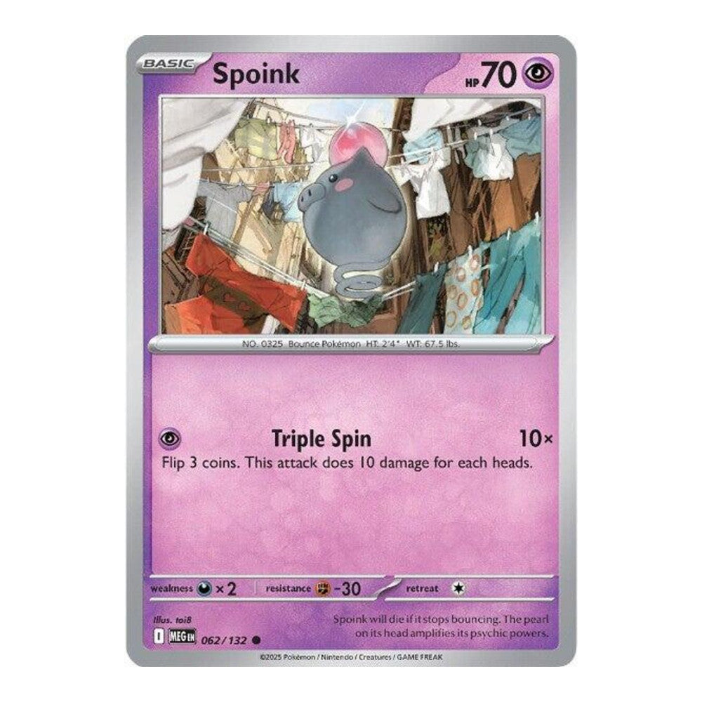 ME01: Mega Evolution (MEG) - Spoink (#062/132)