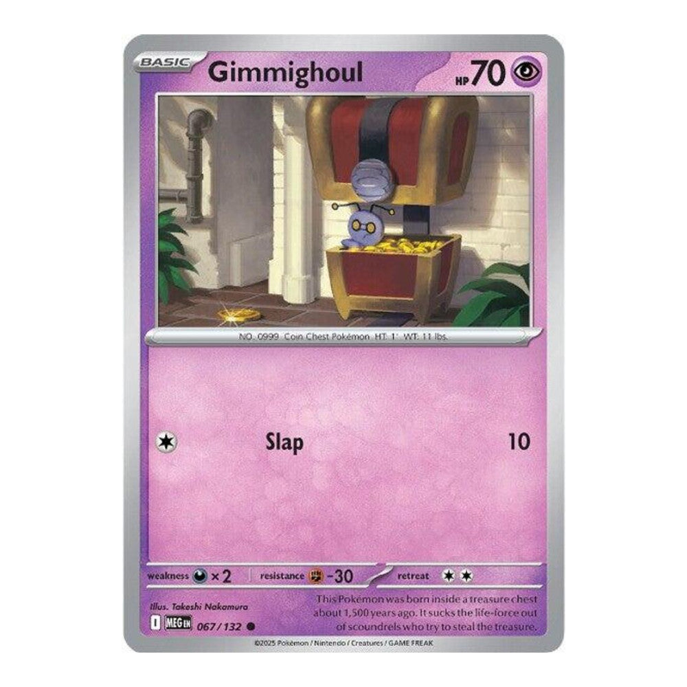 ME01: Mega Evolution (MEG) - Gimmighoul (#067/132) (Near Mint)
