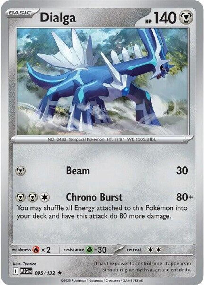 ME01: Mega Evolution (MEG) - Dialga (#095/132, Rare) ()