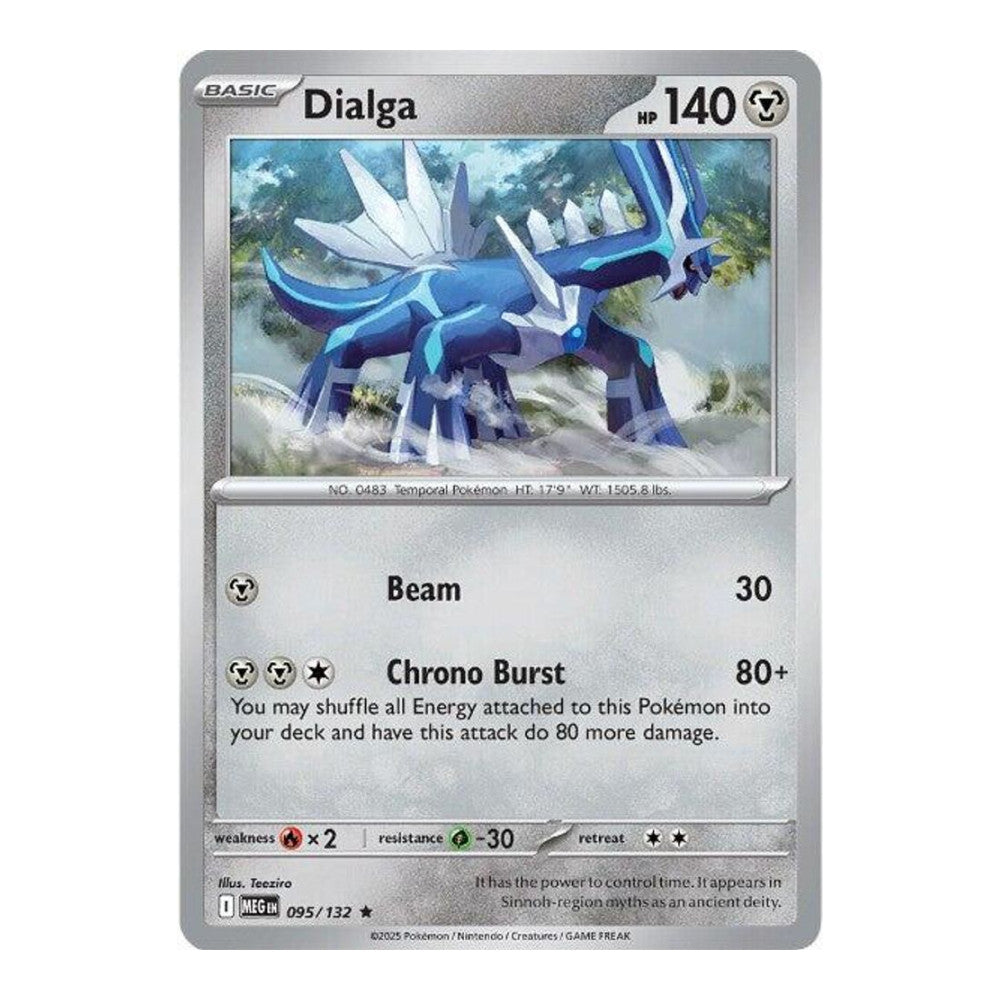 ME01: Mega Evolution (MEG) - Dialga (#095/132) (Near Mint)