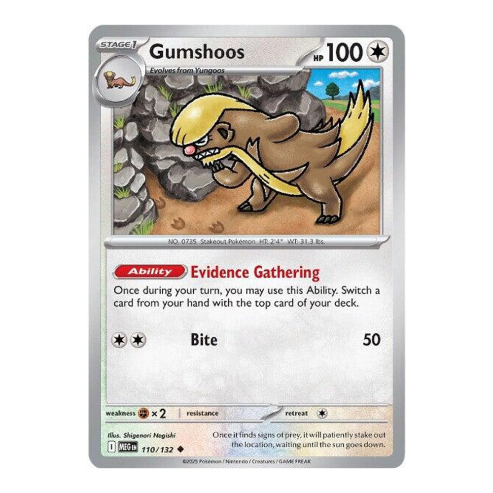 ME01: Mega Evolution (MEG) - Gumshoos - 110/132 (#110/132)