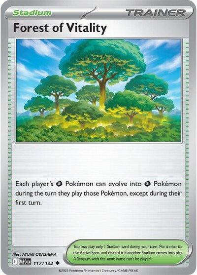 ME01: Mega Evolution (MEG) - Forest of Vitality (#117/132, Uncommon) ()