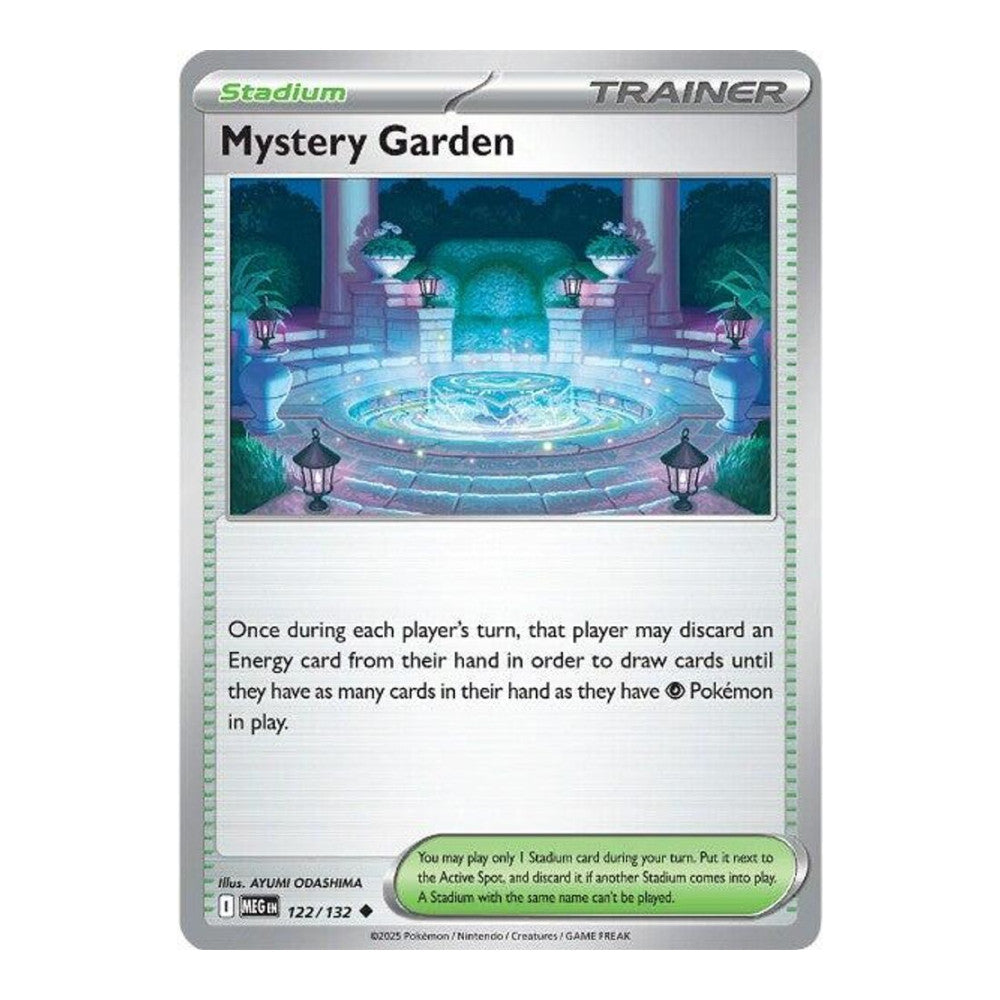 ME01: Mega Evolution (MEG) - Mystery Garden 122 132 (#122/132) (Near Mint)