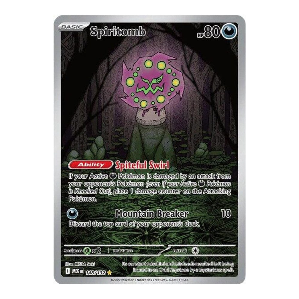 ME01: Mega Evolution (MEG) - Spiritomb 148 132 (#148/132) (Near Mint)
