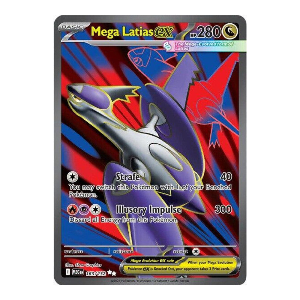 ME01: Mega Evolution (MEG) - Mega Latias ex 163 132 (#163/132) (Near Mint)