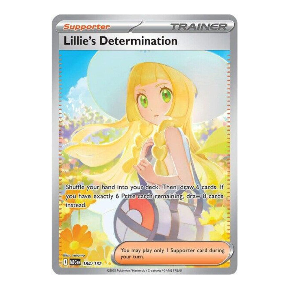 ME01: Mega Evolution (MEG) - Lillies Determination 184 132 (#184/132) (Near Mint)