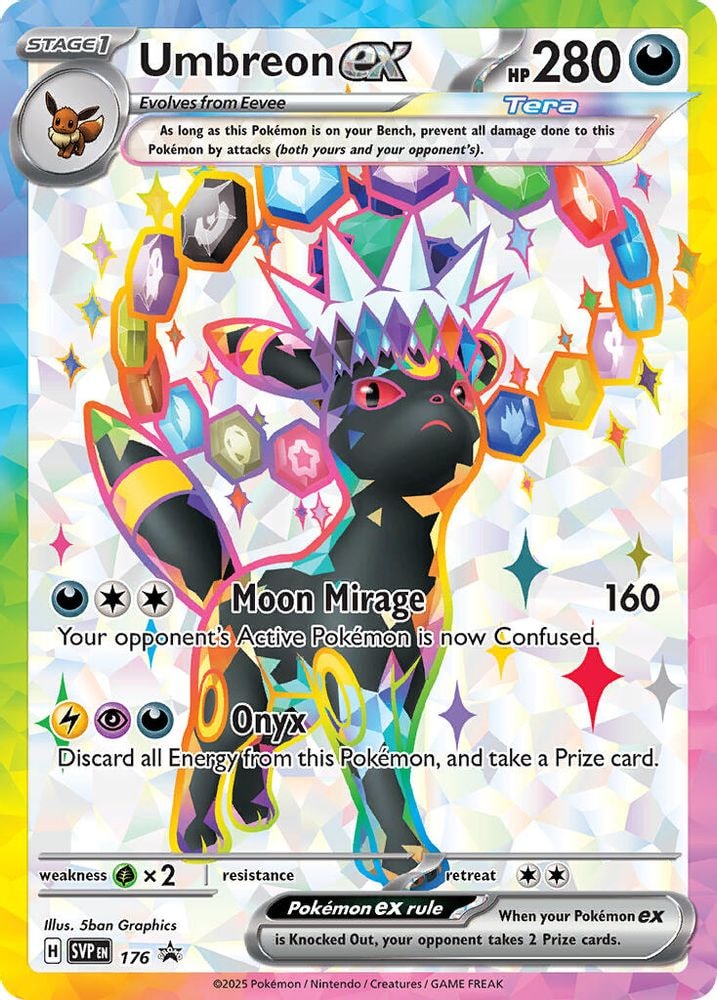 SV: Scarlet & Violet Promo Cards (SVP) - Umbreon ex - 176 (#SVP 176, Promo) ()