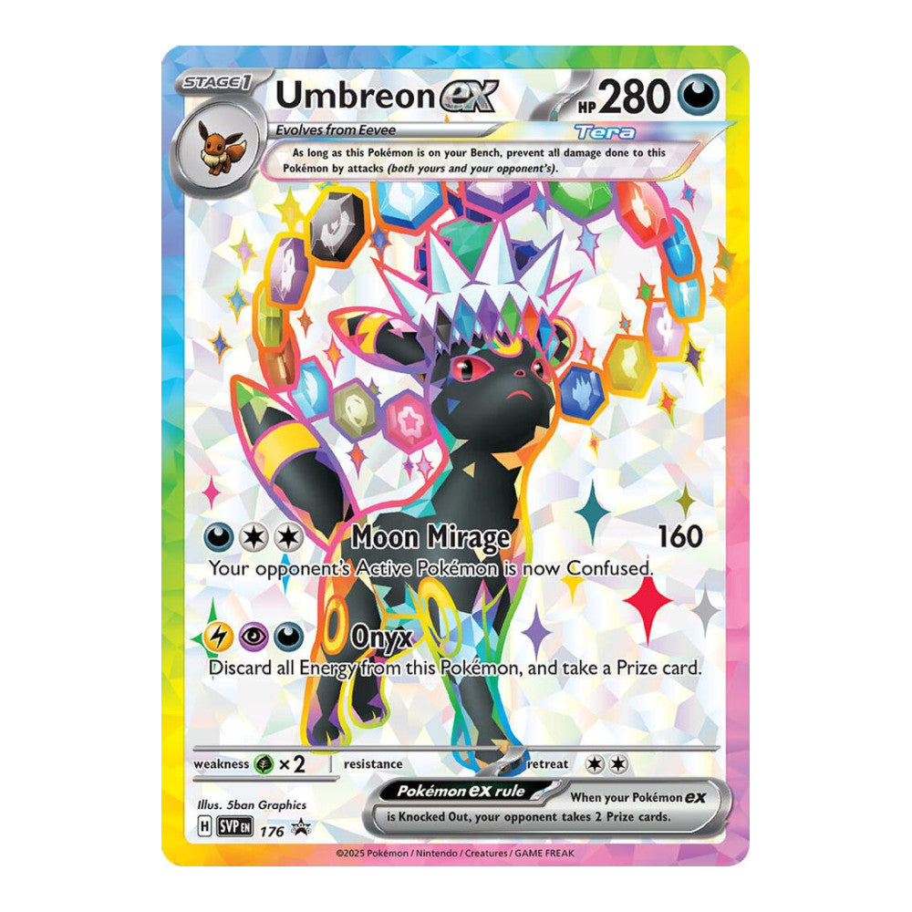 SV: Scarlet & Violet Promo Cards (SVP) - Umbreon ex 176 (#SVP 176) (Near Mint)
