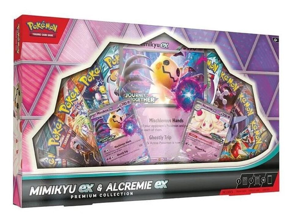 Miscellaneous Cards & Products (MCAP) - Mimikyu ex & Alcremie ex Premium Collection (, Double Rare) ()