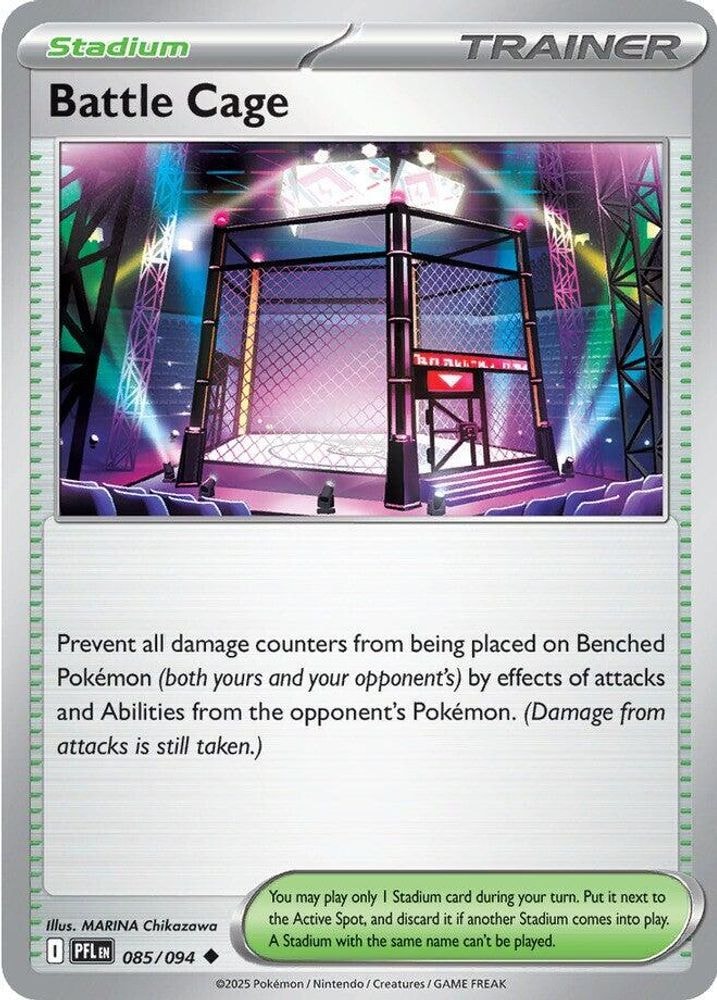 ME02: Phantasmal Flames (PFL) - Battle Cage - 085/094 (#085/094, Uncommon) ()