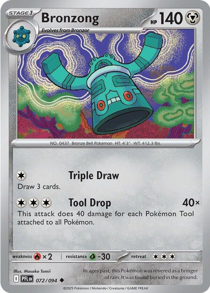 ME02: Phantasmal Flames (PFL) - Bronzong (#072/094, Uncommon) ()
