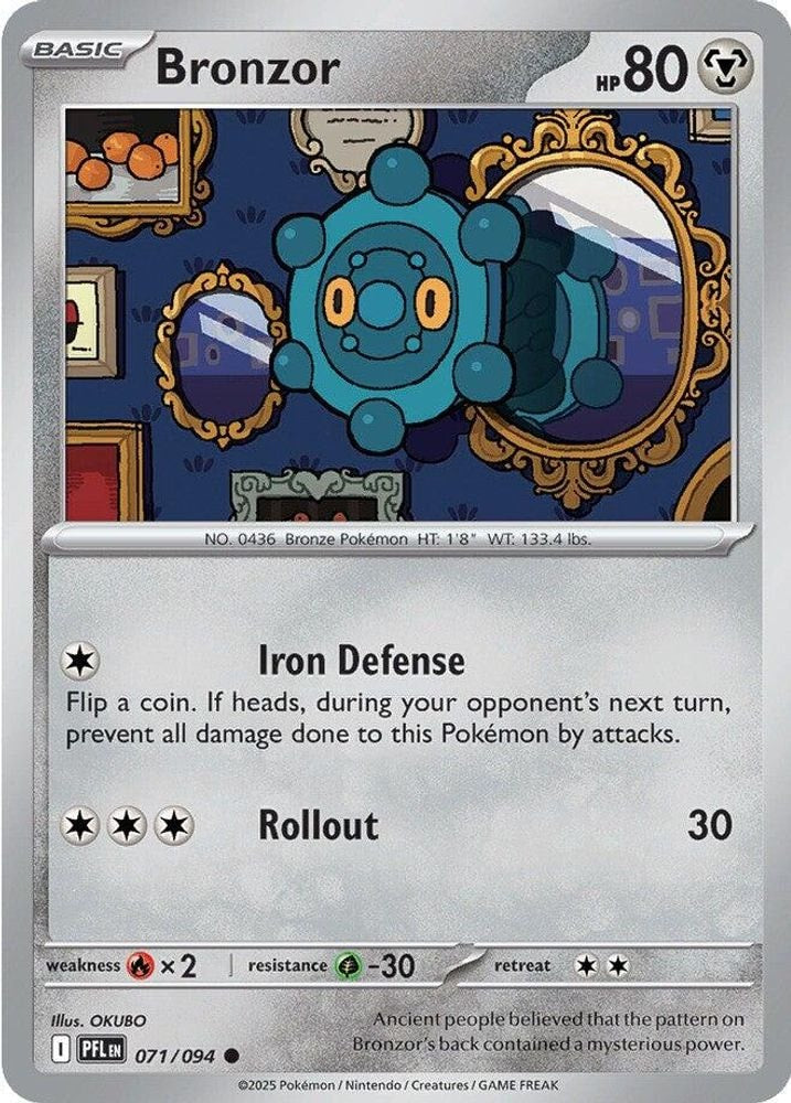ME02: Phantasmal Flames (PFL) - Bronzor (#071/094, Common) ()