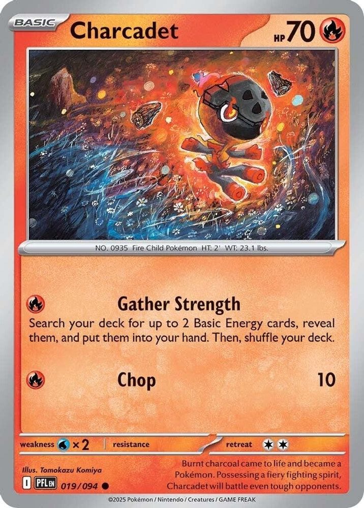 ME02: Phantasmal Flames (PFL) - Charcadet (#019/094, Common) ()