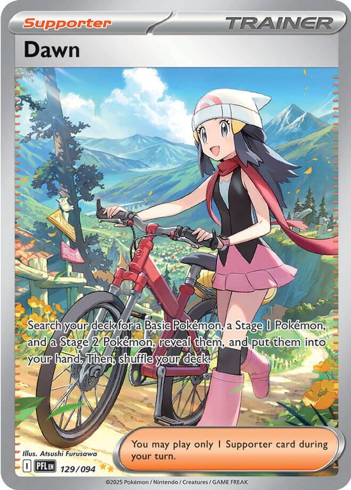 ME02: Phantasmal Flames (PFL) - Dawn - 129/094 (#129/094, Special Illustration Rare) ()