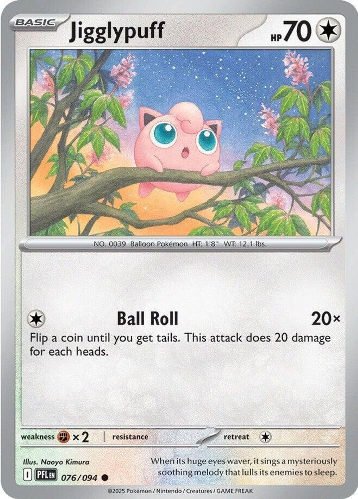 ME02: Phantasmal Flames (PFL) - Jigglypuff (#076/094, Common) ()
