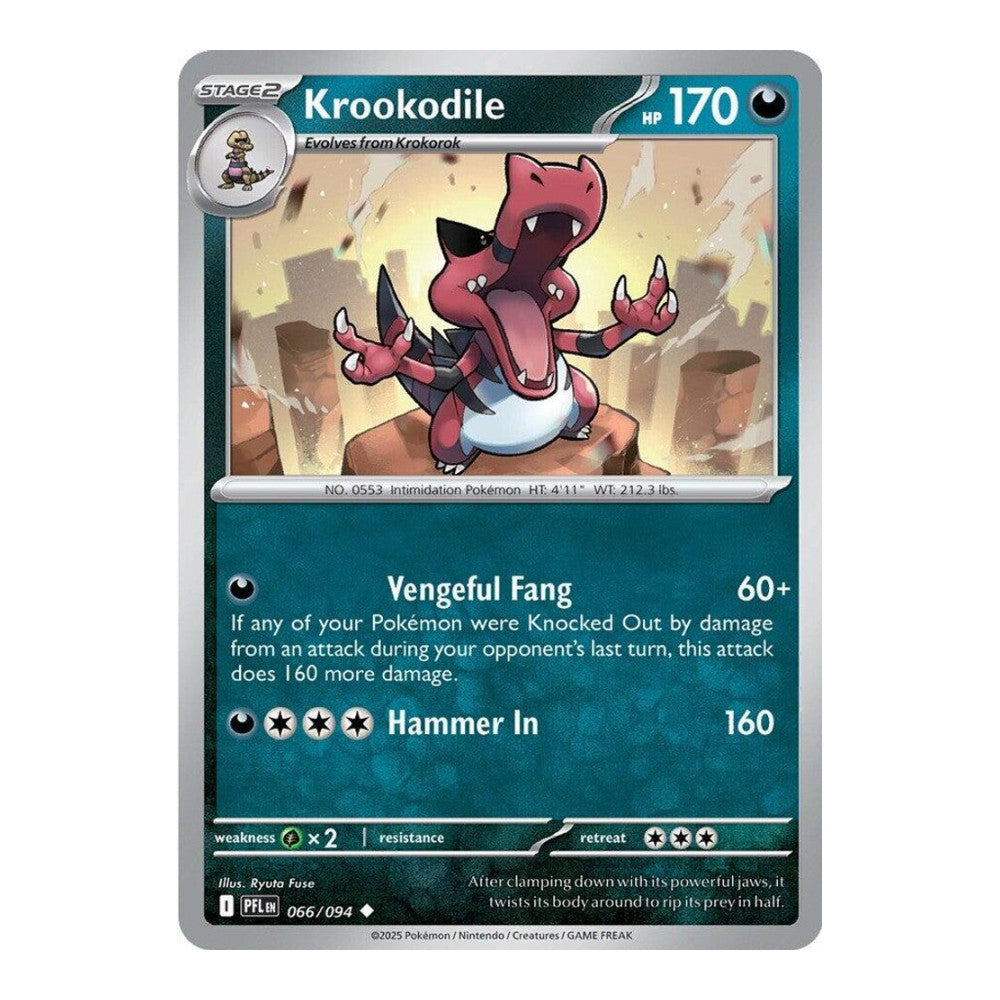 ME02: Phantasmal Flames (PFL) - Krookodile (#066/094)