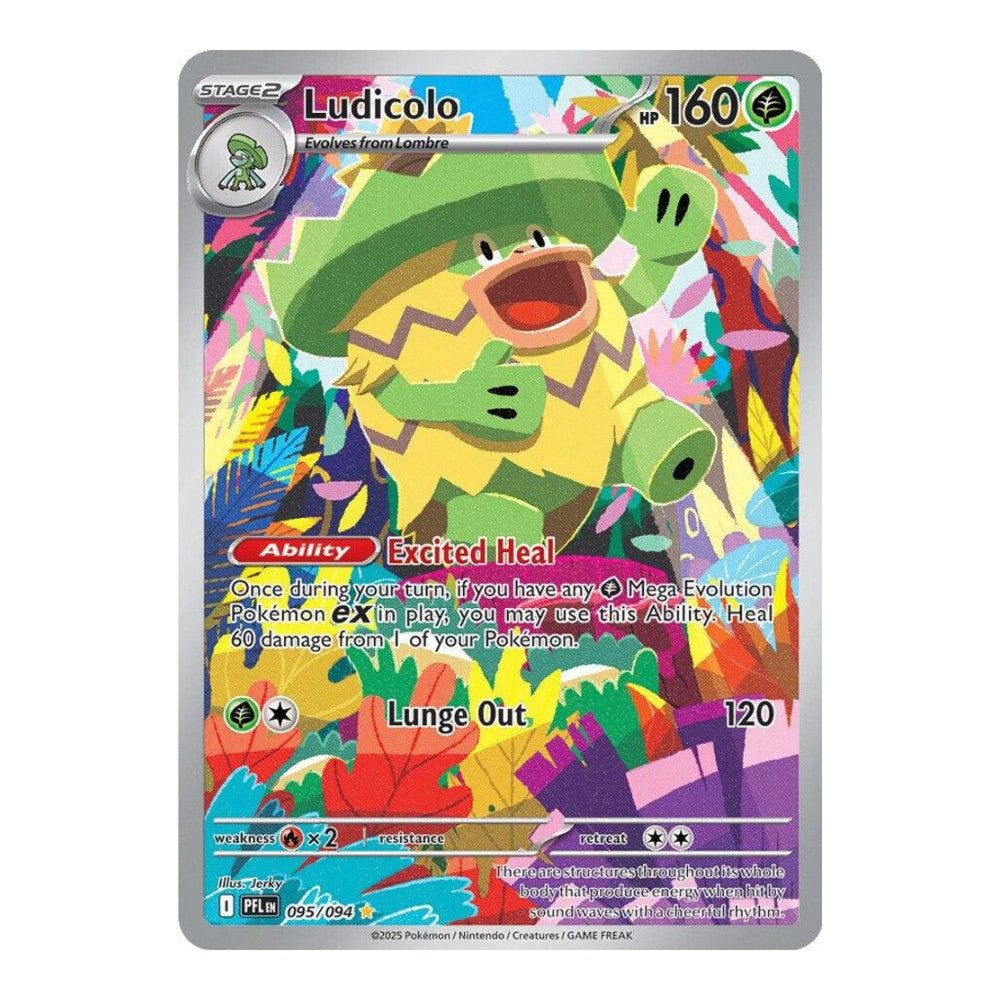 ME02: Phantasmal Flames (PFL) - Ludicolo - 095/094 (#095/094) (Near Mint)