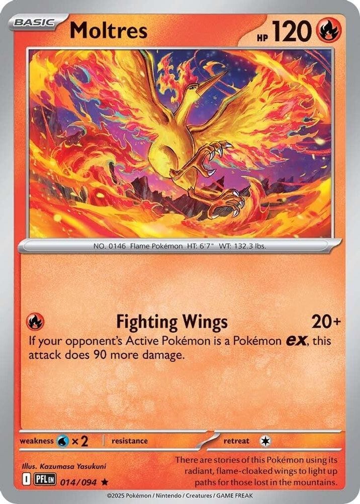 ME02: Phantasmal Flames (PFL) - Moltres (#014/094, Rare) ()
