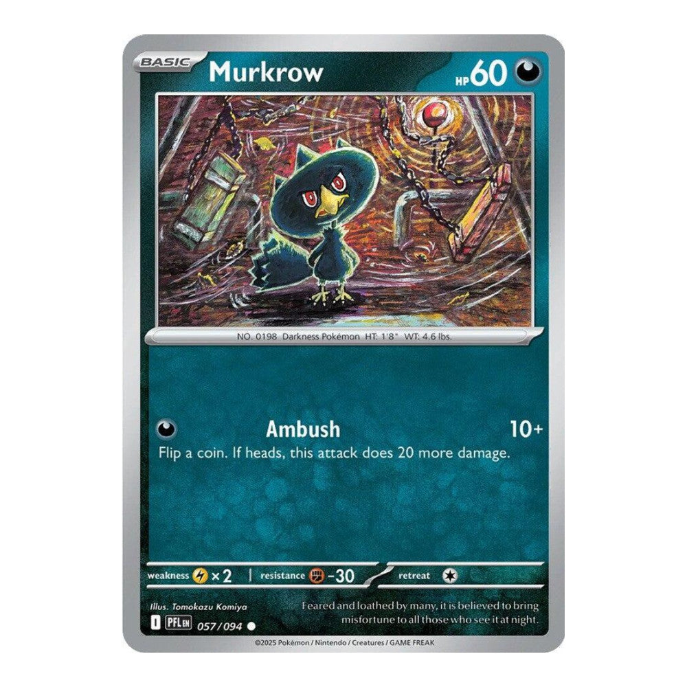 ME02: Phantasmal Flames (PFL) - Murkrow (#057/094) (Near Mint)