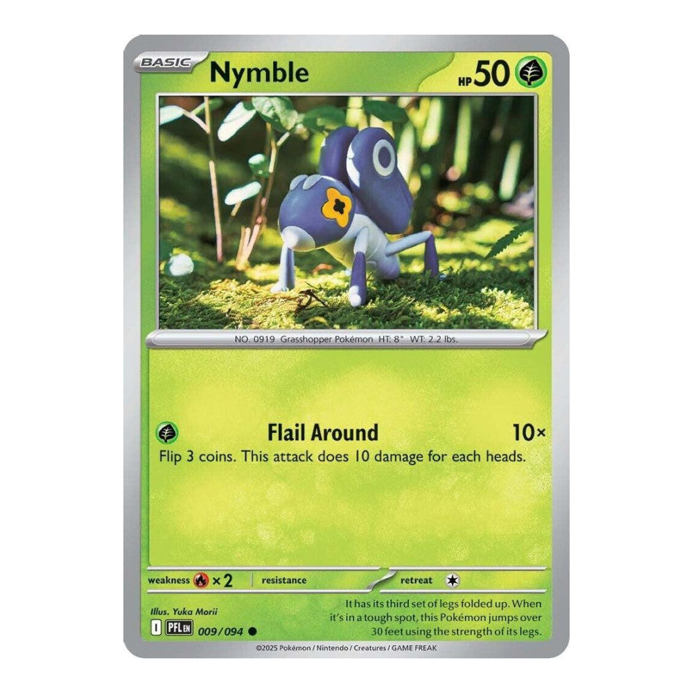 ME02: Phantasmal Flames (PFL) - Nymble 009 094 (#009/094) (Near Mint)