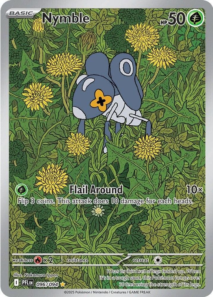 ME02: Phantasmal Flames (PFL) - Nymble - 096/094 (#096/094, Illustration Rare) ()
