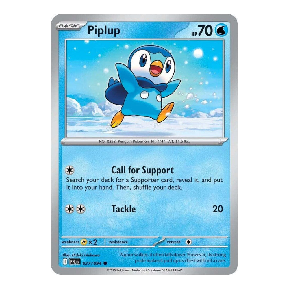 ME02: Phantasmal Flames (PFL) - Piplup - 027/094 (#027/094)