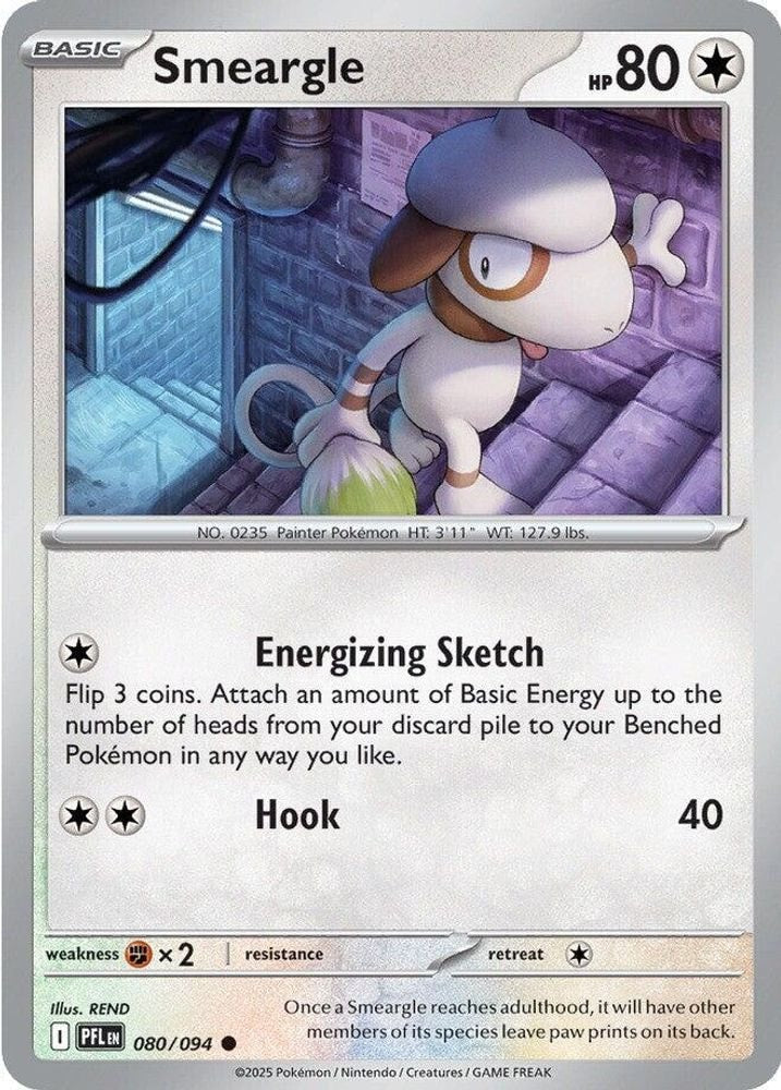 ME02: Phantasmal Flames (PFL) - Smeargle (#080/094, Common) ()