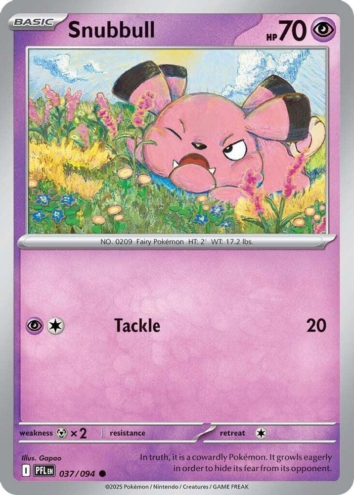 ME02: Phantasmal Flames (PFL) - Snubbull (#037/094, Common) ()